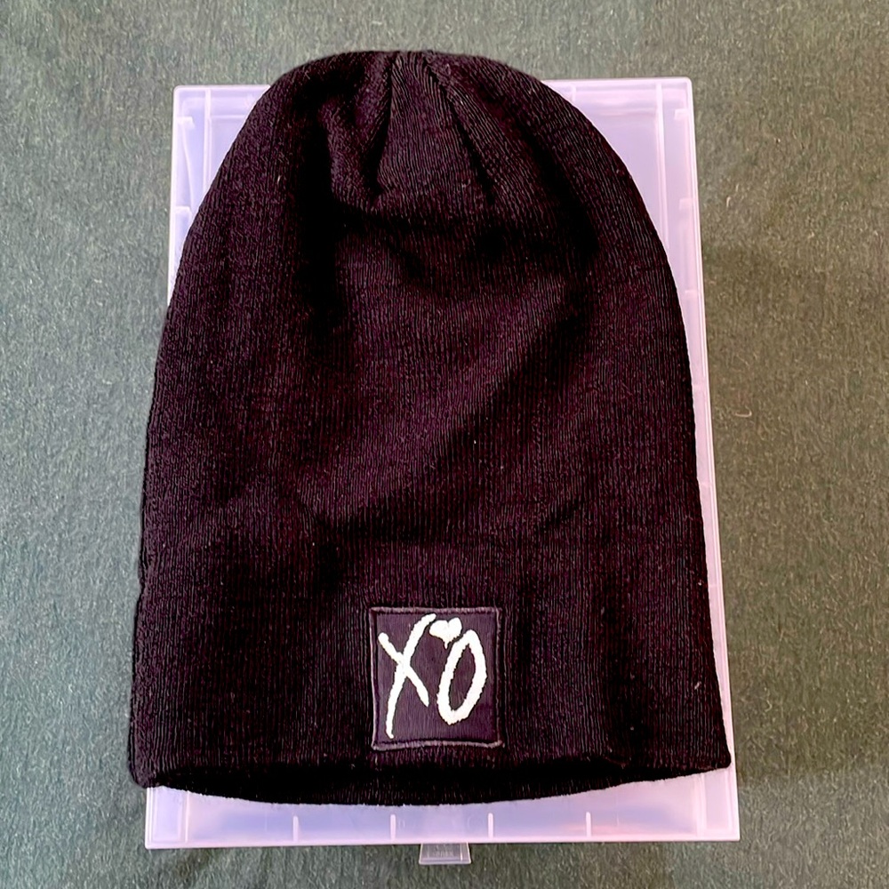 The Weeknd XO Black Beanie